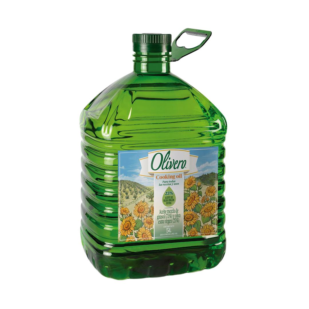 Aceite Olivero 5l Mezcla Oliva Virgen Extra Y Girasol